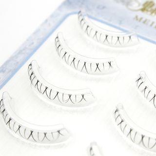 False Eyelashes - 718 Set Of 5 Pair - Black - One Size