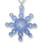 Sweet&co. Blue Snow Flurry Long Necklace