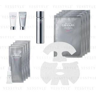 Shiseido - Revital Granas Platinum System: Essence 50ml + Day Cream 8g + Night Cream 8g + Gel 3g X 4 + Mask X 4 11 Pcs