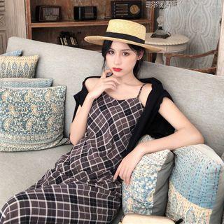 Plain Knit Cardigan / Slipdress