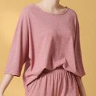 3/4-sleeve Sleep Top / Lounge Pants / Set