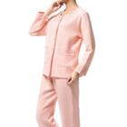 Loungewear Set: Long-sleeve Blouse + Pants