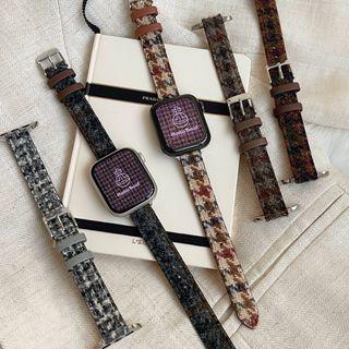 Tweed Apple Watch Strap
