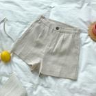 Cotton Linen Shorts