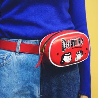 Retro Printed Waist Bag