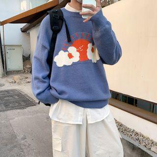 Sun Print Sweater