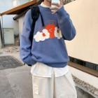 Sun Print Sweater