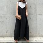 Maxi Overall Dress Black - One Size
