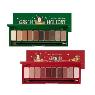 Nature Republic - Pro Touch Shadow Palette (holiday Edition) (2 Types) #02 Love Note