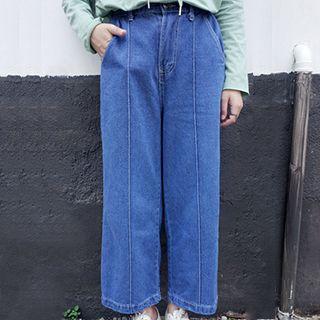 High Waist Wide Leg Jeans