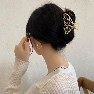 Butterfly Hair Claw Gold - One Size