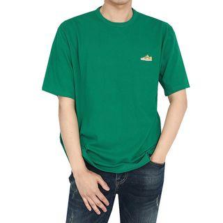 Big Size - Sneakers Logo T-shirt