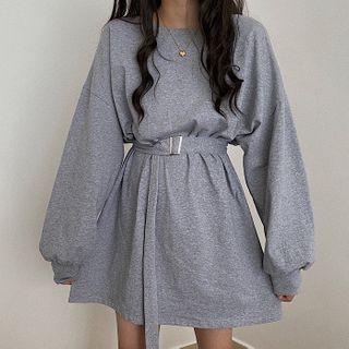 Belted Pullover Dress