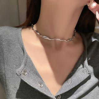 Geometry Choker Silver - One Size