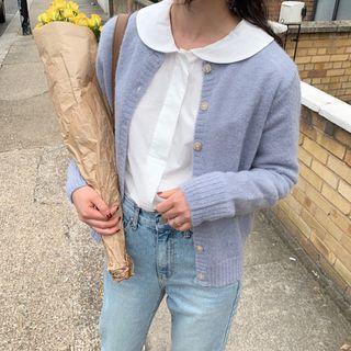 Plain Blouse / Cardigan