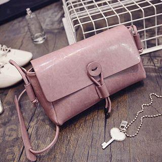 Buttoned Shoulder Bag