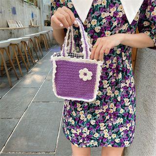 Mini Hand-knit Hand Bag