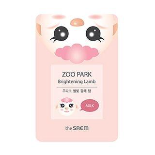 The Saem - Zoo Park Brightening Lamb Mask Sheet 1pc