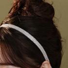 Wedding Rhinestone Headband Rhinestone - White - One Size