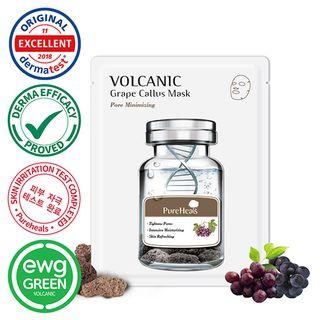 Pure Heals - Volcanic Grape Callus Mask 25g X 1pc