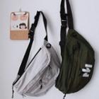 Lettering Crossbody Bag / Bag Charm / Set
