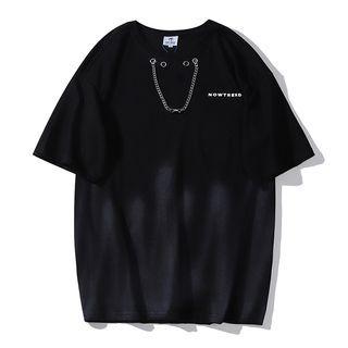 Short-sleeve Chain T-shirt (various Designs)