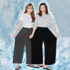 Drawcord-waist Wide Pants (11 Types)