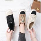 Fleece Platform Sneakers