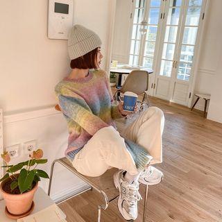 Multicolor Marled Sweater