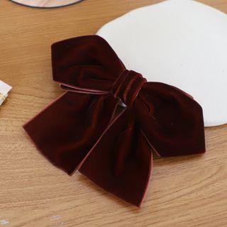 Bow Hair Clip Caramel - One Size