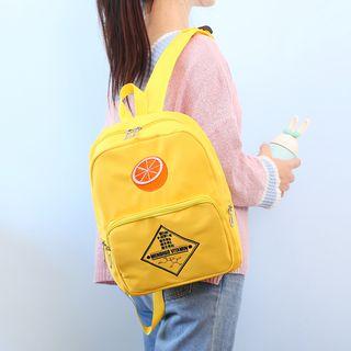 Fruit Embroidery Backpack
