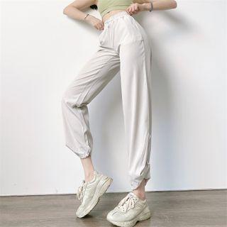 Quick-dry Loose-fit Drawstring Sweatpants