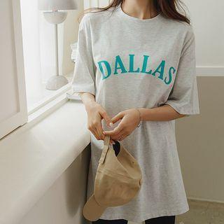 Dallas Slit-side Longline T-shirt