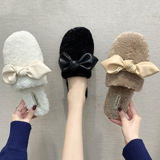 Fleece Slide Sandals