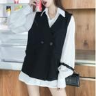 Balloon-sleeve Shirt / Vest