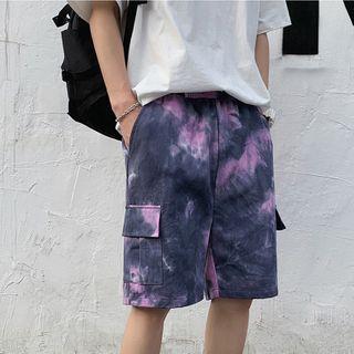 Dye Print Shorts