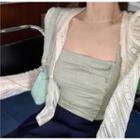 Button-up Camisole Top / Cardigan