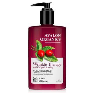 Avalon Organics - Wrinkle Therap Facial Cleansing Milk 8.5 Oz 8.5oz / 251ml