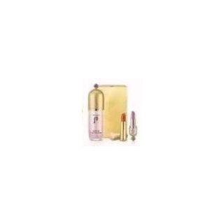 The History Of Whoo - Gongjinhyang Mi Essential Base Set: Essential Base 40ml + Mini Lip Balm (red) + Mini Luxury Lipstick (#25 Coral) 3pcs