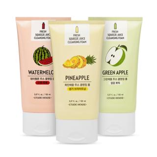 Etude House - Fresh Squeeze Juice Cleansing Foam 150ml Pineapple