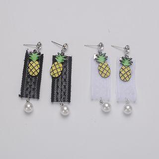 Pineapple Lace Earring