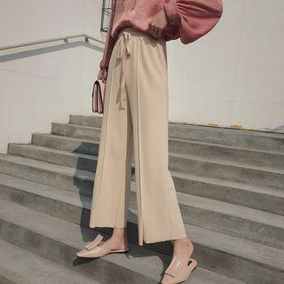 Wide Leg Pants Khaki - Xl
