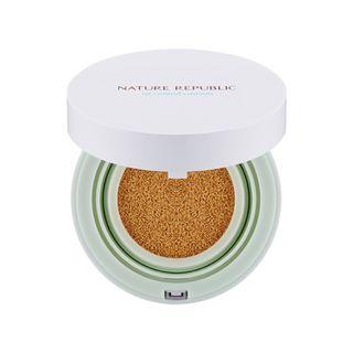 Nature Republic - Provence Air Skin Fit Oil Control Cushion (#01 Light Beige) Spf50+ Pa+++ 15g