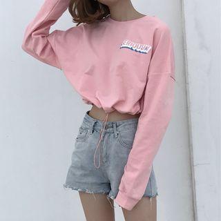 Tie-waist Sweatshirt