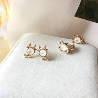 Deer Resin Alloy Earring