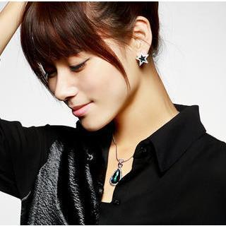 Swarovski Elements Crystal Water Drop Necklace
