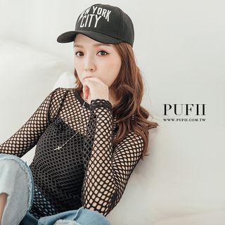 Set: Open Knit Top + Camisole