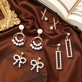 Set Of 4: Earring (various Designs)