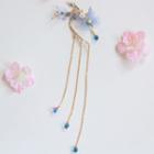 Retro Faux Pearl Butterfly Fringed Earring As Shown In Figure - One Size