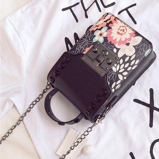 Floral Mini Shoulder Pouch